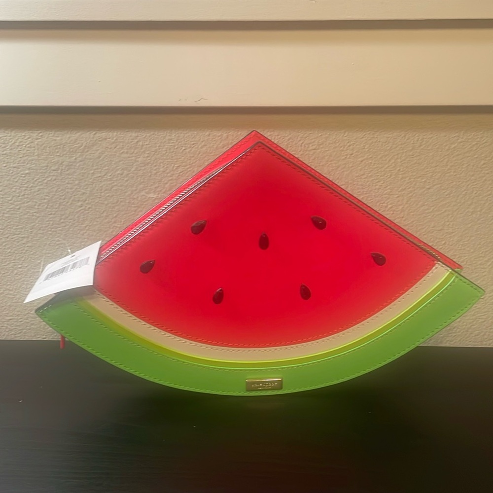 Kate Spade NWT “Make a Splash” Watermelon Clutch